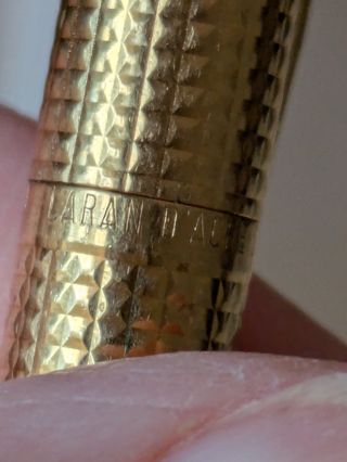 Bolígrafo Caran D, ache hecho en Suiza.