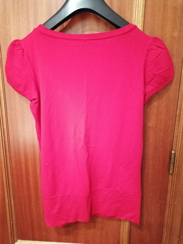 Camiseta roja Miss Cat talla S