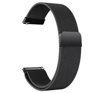 Correa Milanesa negra Omega x Swatch 