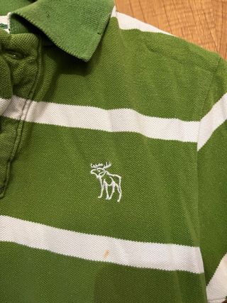 polo de rayas Abercrombie and Fitch
