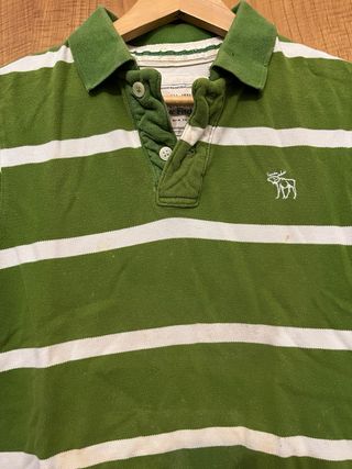 polo de rayas Abercrombie and Fitch