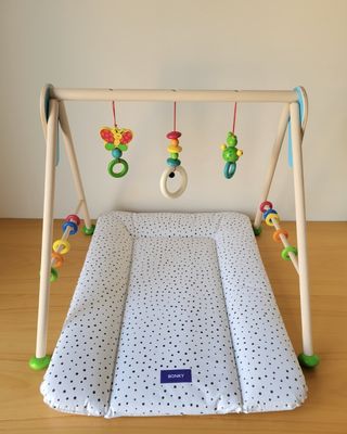 Cambiador bebé Bonky - Puntos de colores