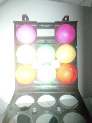 8 bocce da spiaggia pétanque 