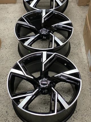 LLANTAS AUDI 19 PULGADAS MOD. RS6 NEW NEGRO.