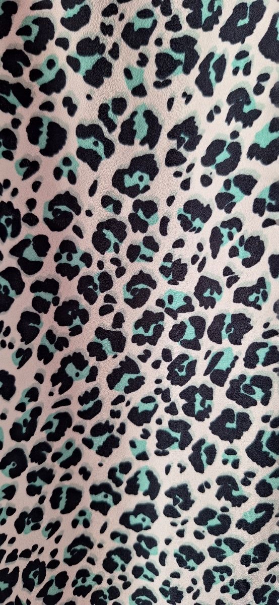 Blusa Cortefiel XS -  Teal/Blanco