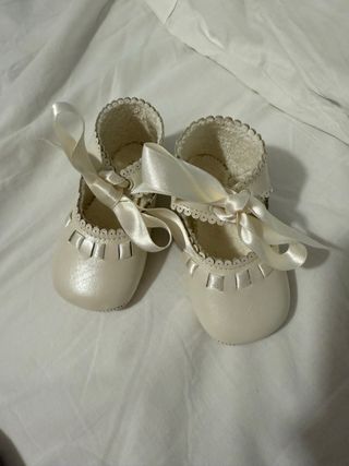 Zapatos bautizo bebe coconut