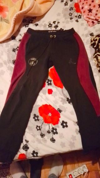 Pantalones PSG - Negro y Morado