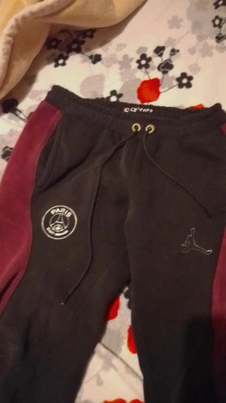 Pantalones PSG - Negro y Morado