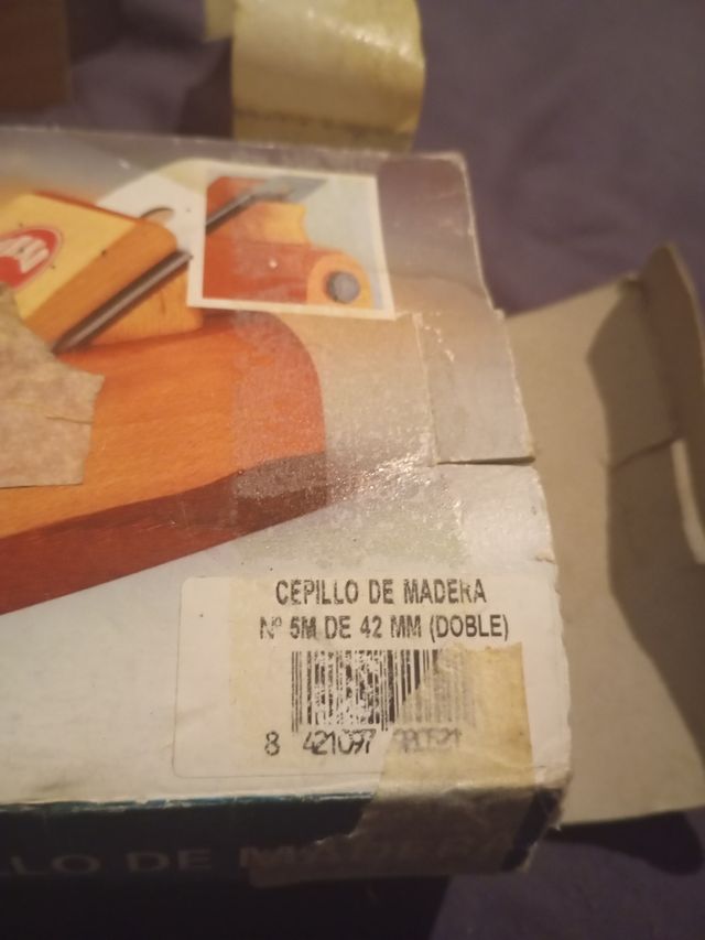 Cepillo de madera Urko