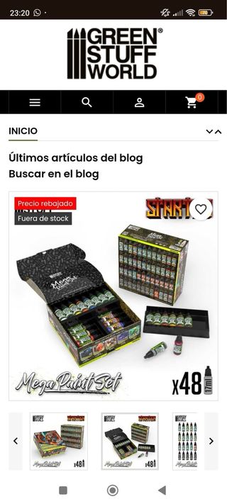 Green Stuff World Mega Paint Set x48