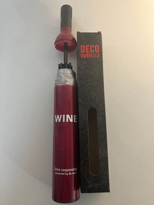 Ombrello a forma di bottiglia di WINE Vino - Bordò
