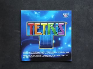 MANUAL DE INSTRUCCIONES TETRIS 3DS