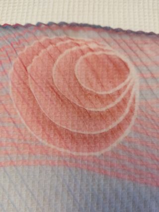 Pañuelo Fular Plisado Vintage Original Años 70