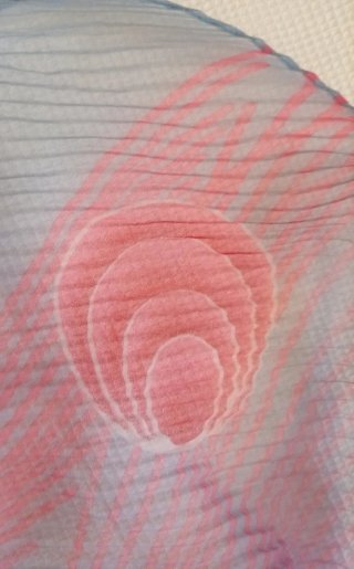 Pañuelo Fular Plisado Vintage Original Años 70