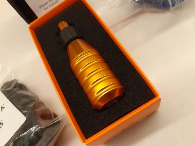 Grip Cheyenne Tattoo - Dorado/Naranja