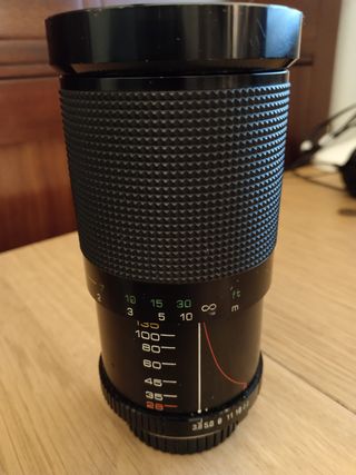 OBJETIVO 28-135mm macro manual. Minolta MD.