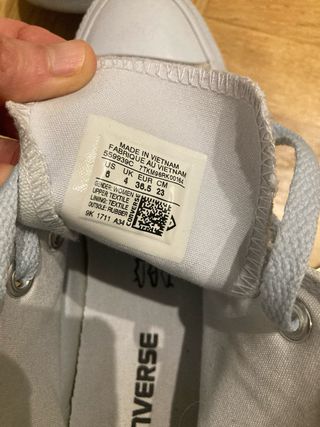 Converse (limited edition) Talla 36.5