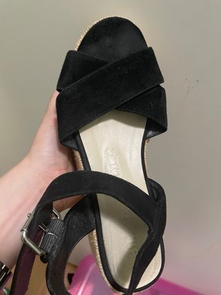Sandalias cuña