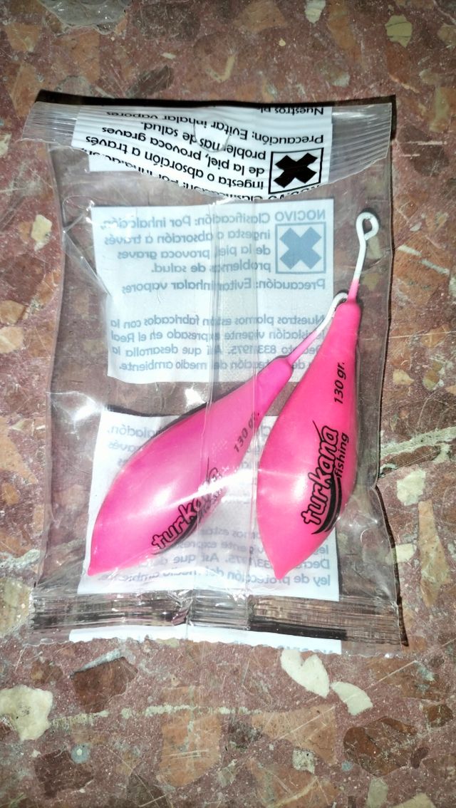 Plomos de pesca Turkana 130gr - 2uds