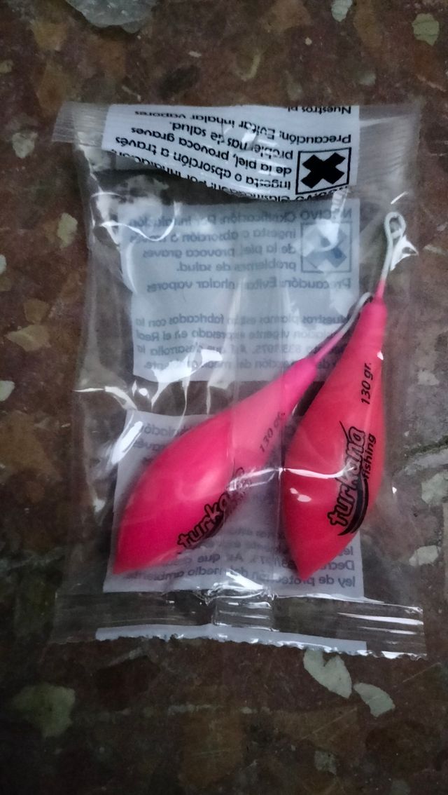 Plomos de pesca Turkana 130gr - 2uds