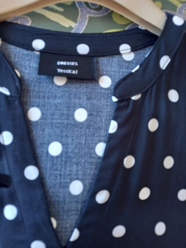 Vestido lunares Yesssica! negro