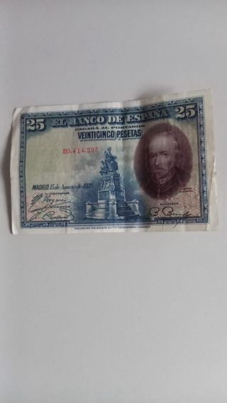 2 Pesetas España - Billetes antiguos
