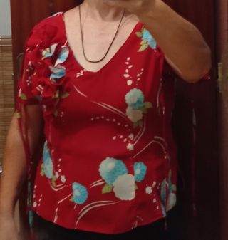 Blusa Spiga roja XXL - 