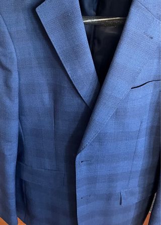 Traje chaqueta slim fit de cuadritos Cortefiel