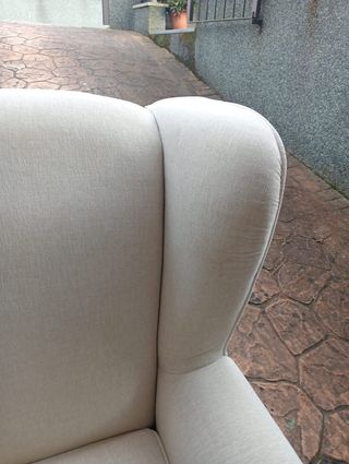 Sofá orejero  el corte inglés 
