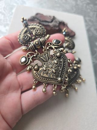 pendientes inspiración étnica