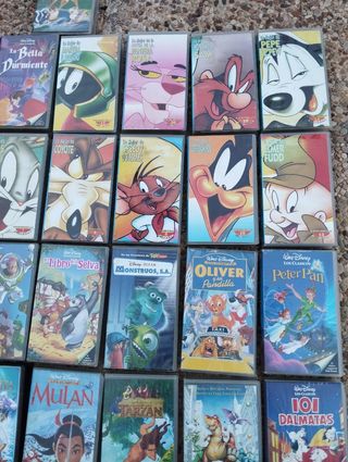 VHS infantiles Disney y más - ¡41 pelis!