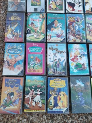 VHS infantiles Disney y más - ¡41 pelis!