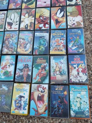 VHS infantiles Disney y más - ¡41 pelis!