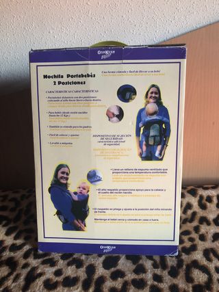 Mochila portabebés Up&Go