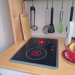 Cocinita infantil madera + accesorios