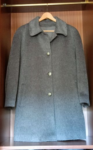 Abrigo mujer alpaca talla 44