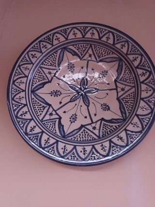 Platos morunos decorativos