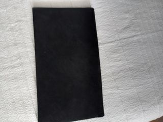 Bolso clutch negro terciopelo