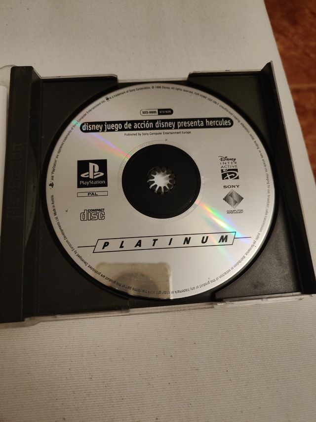 PS1 (PlayStation) Disney Hercules