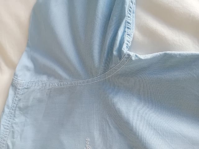 Camisa Tommy Hilfiger azul, talla 20