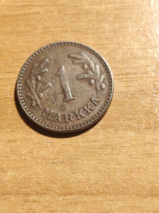 Moneta 1 Markka Finlandese 1948