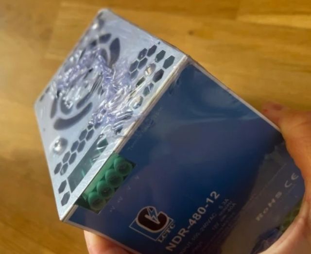 Fuente alimentación NDR-480-12 12V 40A