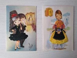 Dos postales vintage