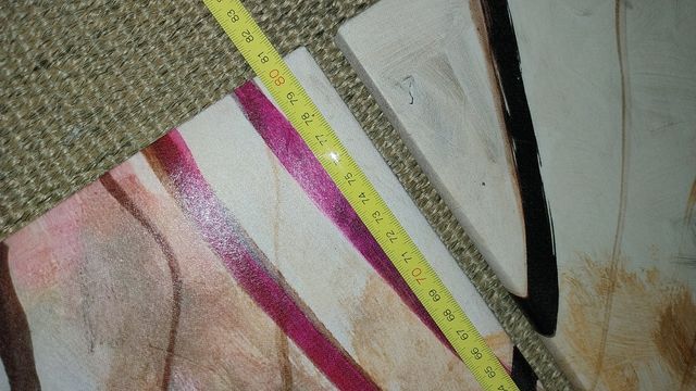 3 Cuadros Flores - Arte Abstracto