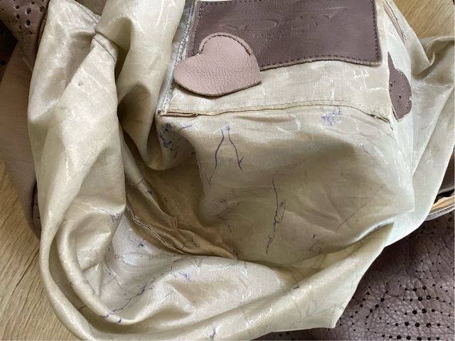 Bolso de piel marca dora portugal