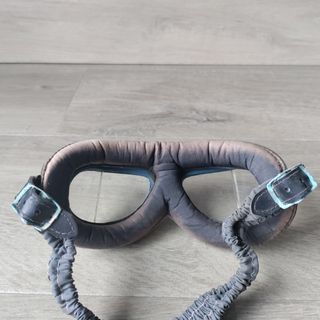 Casco y gafas Climax vintage originales