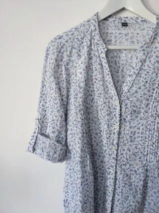 Blusa estampado floral con cinturón Pimkie