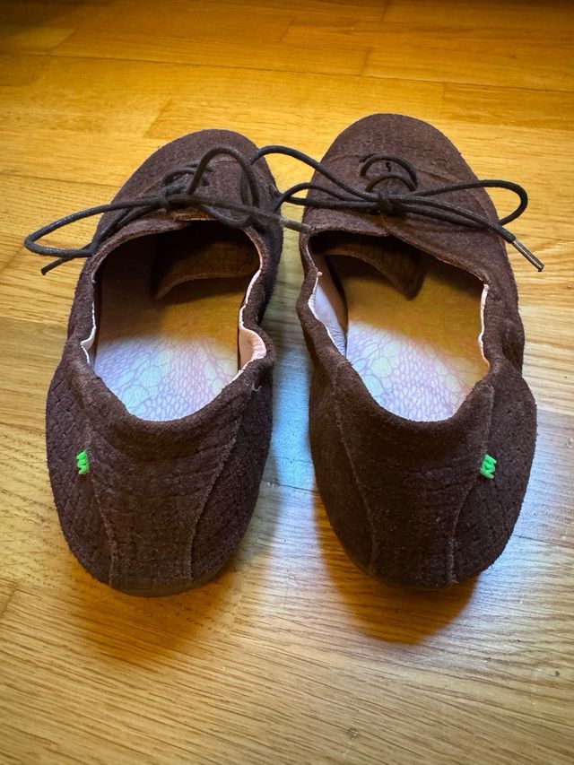 Zapato cordones mujer