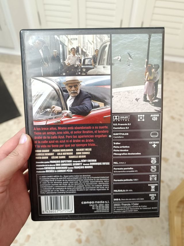 El señor Ibrahim y las flores del Corán 💿 DVD