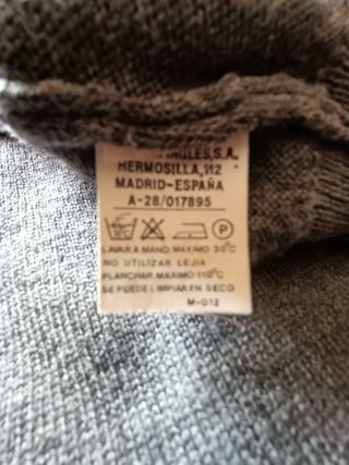 Chaleco Panther gris talla S